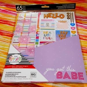 HAPPY PLANNER 65 PIECES ACCESSORY PACK
